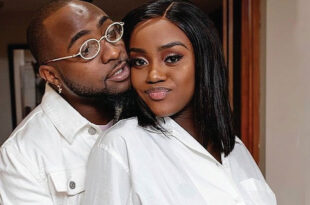 Davido was recently captured on camera bonding with Fiancee, Chioma Rowland and their son.