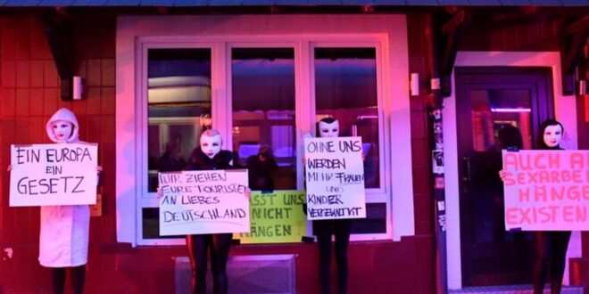 Hamburg Sex Workers Demand Germany's Brothels Reopen