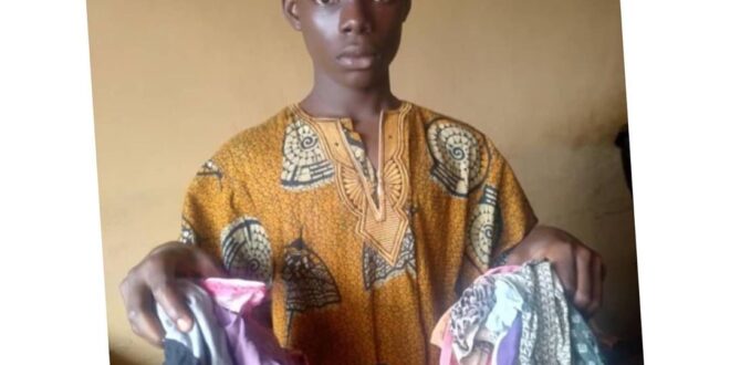 16-year-old boy nabbed for stealing 14 female pants