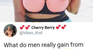 See unexpected answers Twitter user gets after asking "What do men really gain from sucking of boobs?"