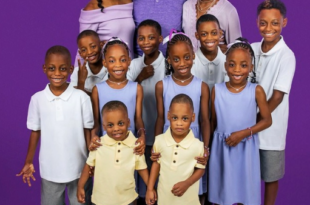 US couple with 14 biological kids explain how they cope (photos/video)