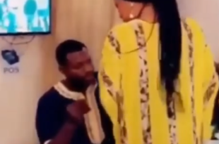 Nigerian lady turns down her boyfriend's marriage proposal (video)